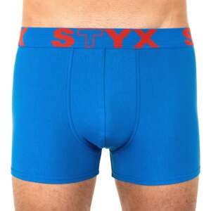 Men&#39;s boxers Styx sport rubber blue (G967)