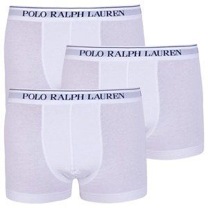 3PACK pánské boxerky Ralph Lauren bílé (714513424001)