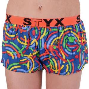 Women&#39;s shorts Styx art sports rubber multicolored (T659)