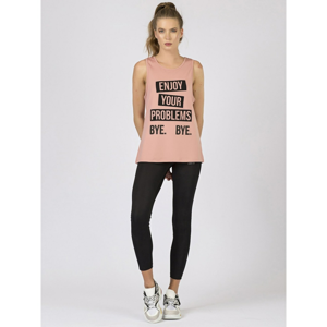 Sporty dusty pink top from TOMMY LIFE