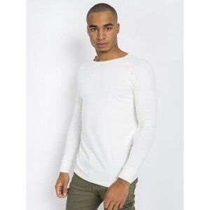 White men's thermo sweatshirt