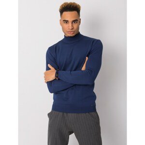 Dark blue LIWALI men´s turtleneck