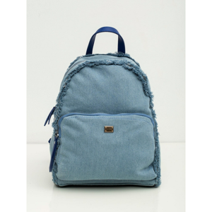 Ladies' blue backpack