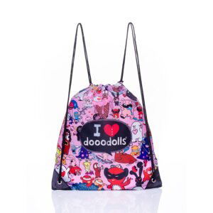 Pink DISNEY Doodolls backpack bag