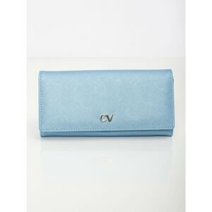Blue oblong wallet