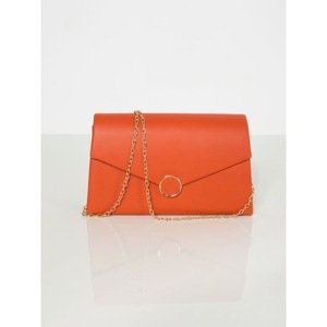 Light red eco leather handbag