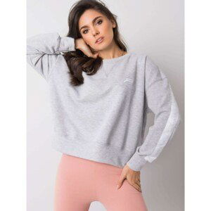 Grey-white sweatshirt by Sibby FOR FITNESS