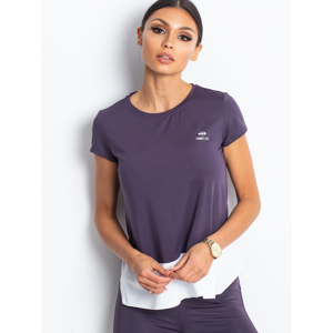 Dark purple sports t-shirt from TOMMY LIFE