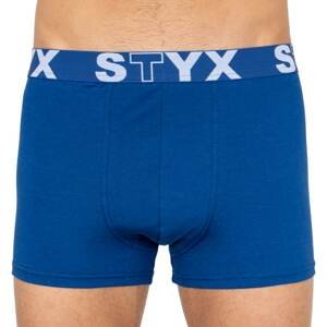 Men&#39;s boxers Styx sports rubber oversize dark blue (R968)