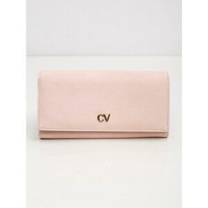 Long, light pink women´s wallet