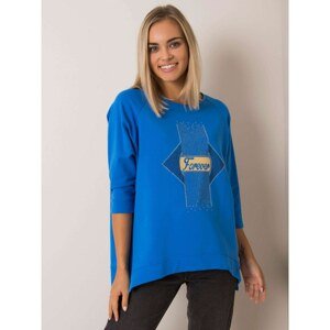 Ladies´ blue sweatshirt