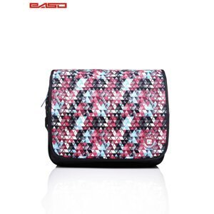 Shoulder bag with a graphic print