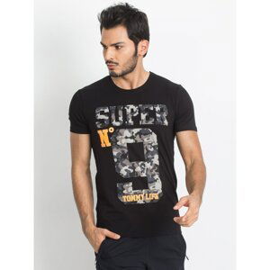 Men´s TOMMY LIFE black T-shirt