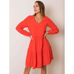 SUBLEVEL Women´s bright red dress