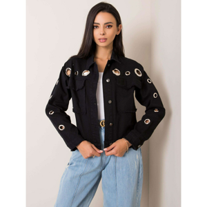 Women´s black denim jacket