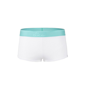 Women&#39;s panties Elka white with mint rubber (DB0032)