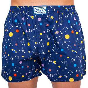 Men&#39;s shorts Styx art classic rubber planet (A1057)