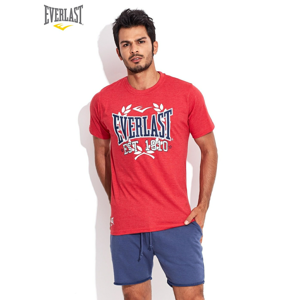 Men´s red t-shirt with EVERLAST print