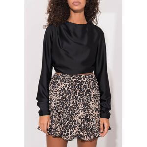 BSL Black blouse with long sleeves
