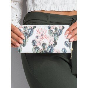 White cactus wallet
