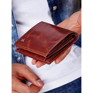 Men´s brown leather wallet