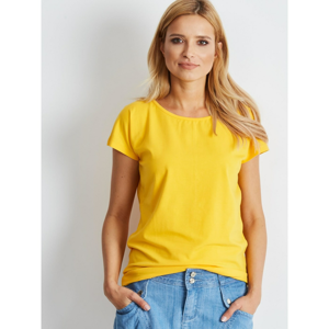 Basic dark yellow T-shirt