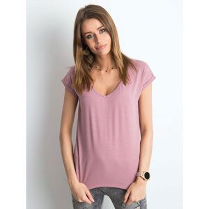 Dusty pink Vibes t-shirt