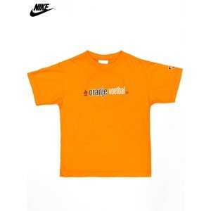 Orange t-shirt for a boy NIKE KNVB Oranje Voetbal