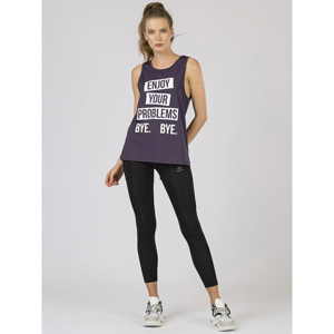 Sporty purple top from TOMMY LIFE