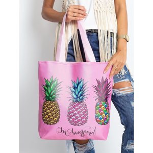 Pink pineapple large bag