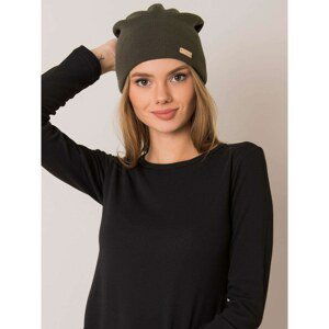 Khaki plain beanie RUE PARIS