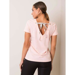 T-shirt Marble FOR FITNESS peach colors