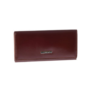 A women´s brown leather wallet