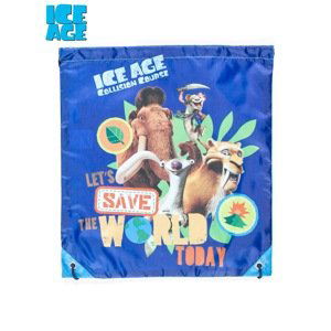 Backpack type sack with the ICE AGE motif