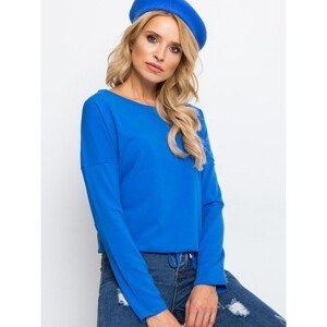 Carla's blue blouse