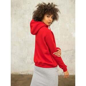 FOR FITNESS red sweatshirt with a hood