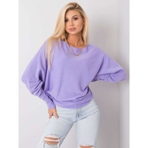 SUBLEVEL Lilac oversized sweater