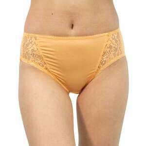 Women&#39;s panties Gina orange with lace (10120)