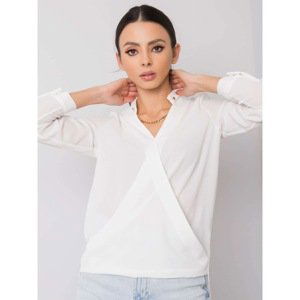 RUE PARIS Ecru women´s shirt blouse