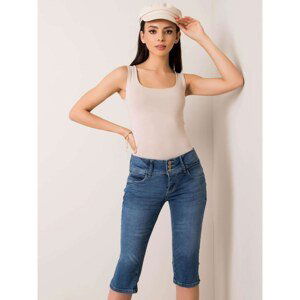 SUBLEVEL Blue women´s denim caprine