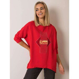 Women´s red sweatshirt