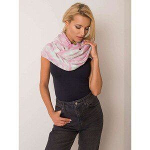 Pink adhesive scarf