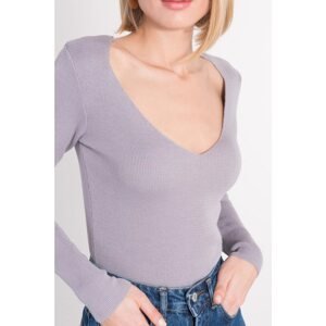BSL Grey Cotton Sweater