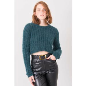 Dark green women's sweater BSL