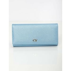 Women´s blue eco-leather wallet