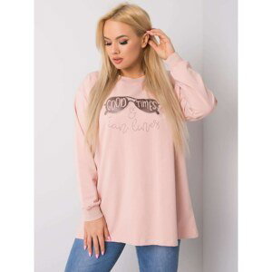 Light pink cotton blouse