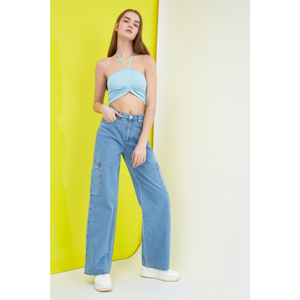 Trendyol High Waist Wide Leg Jeans