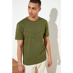 Green Men's T-Shirt Trendyol - Men