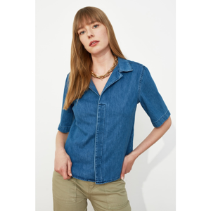 Trendyol Blue Denim Shirt