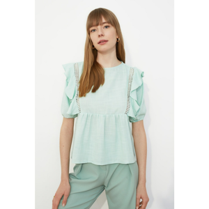 Trendyol Mint Arms Flywhe perk Blouse